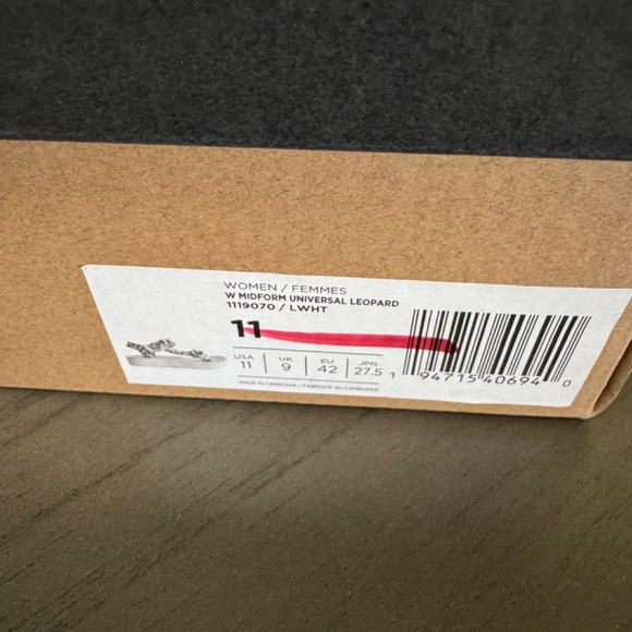 teVa midterm universal leopard print sandals nib - Picture 2 of 6